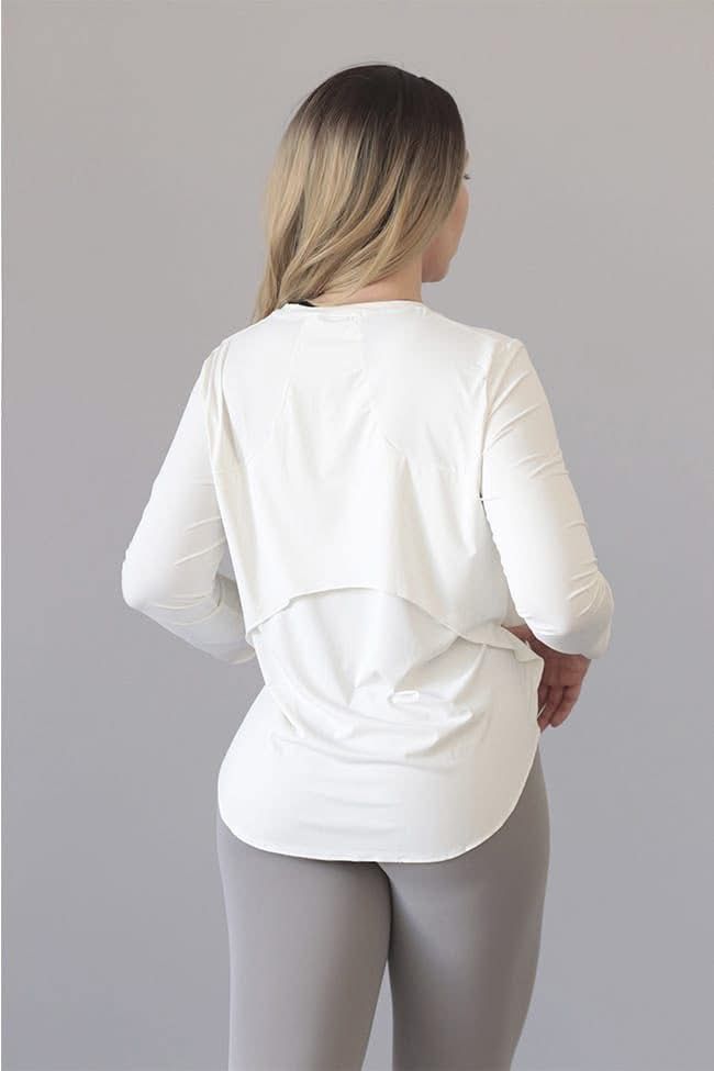 Blusa Manga Larga Tela All
