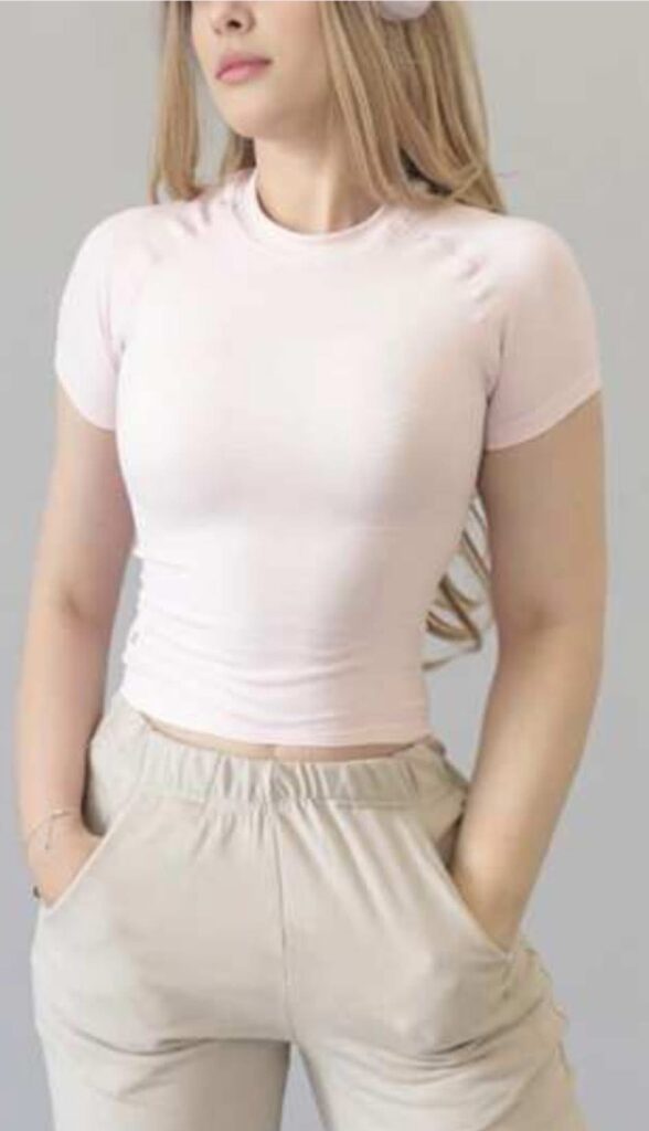 Fitted Short-Sleeve T-Shirt