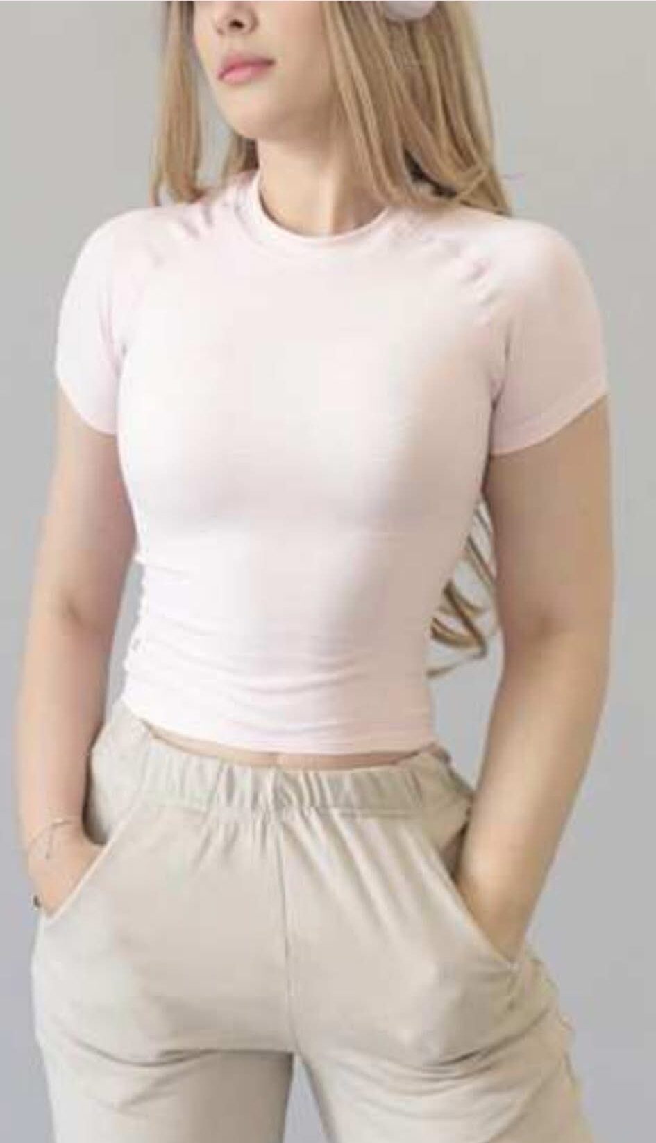 Fitted Short-Sleeve T-Shirt