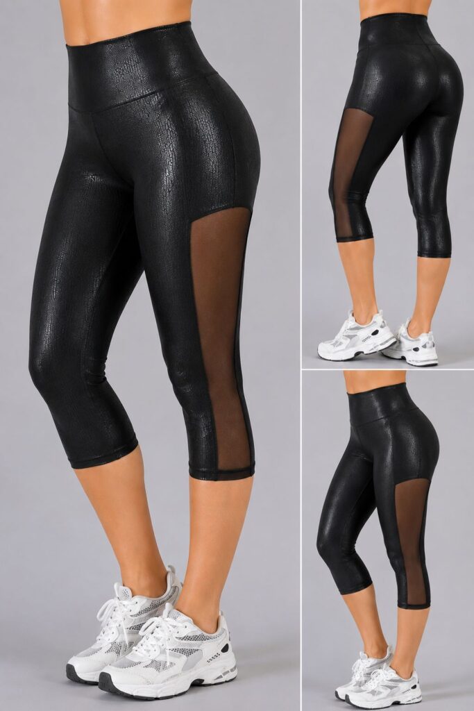 Capri with Mesh Insert