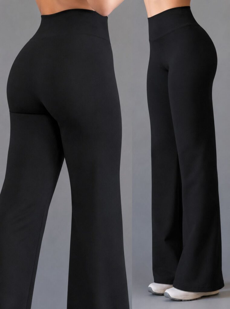 Black Wide-Leg Pants